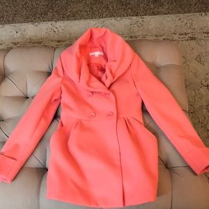 Double breasted pea coat